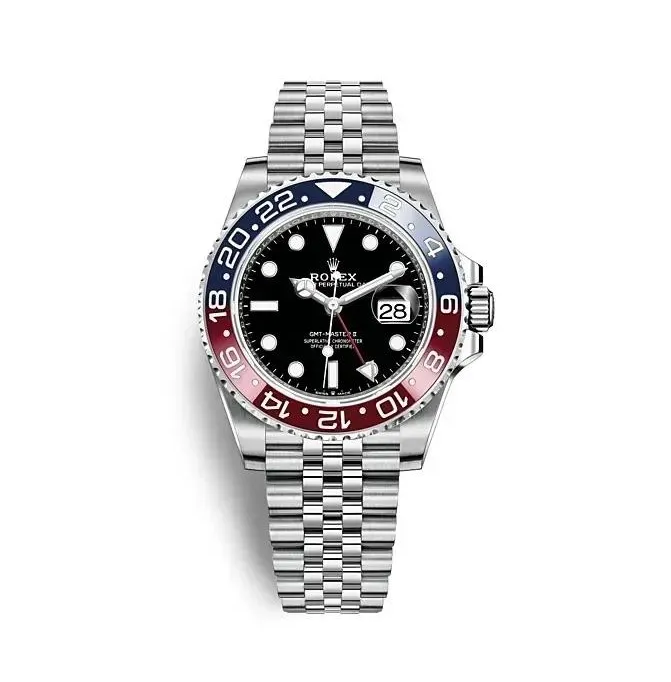 ROLEX 126710BLRO GMT-MASTER II "PEPSI" ROLEX WARRANTY TO 2025